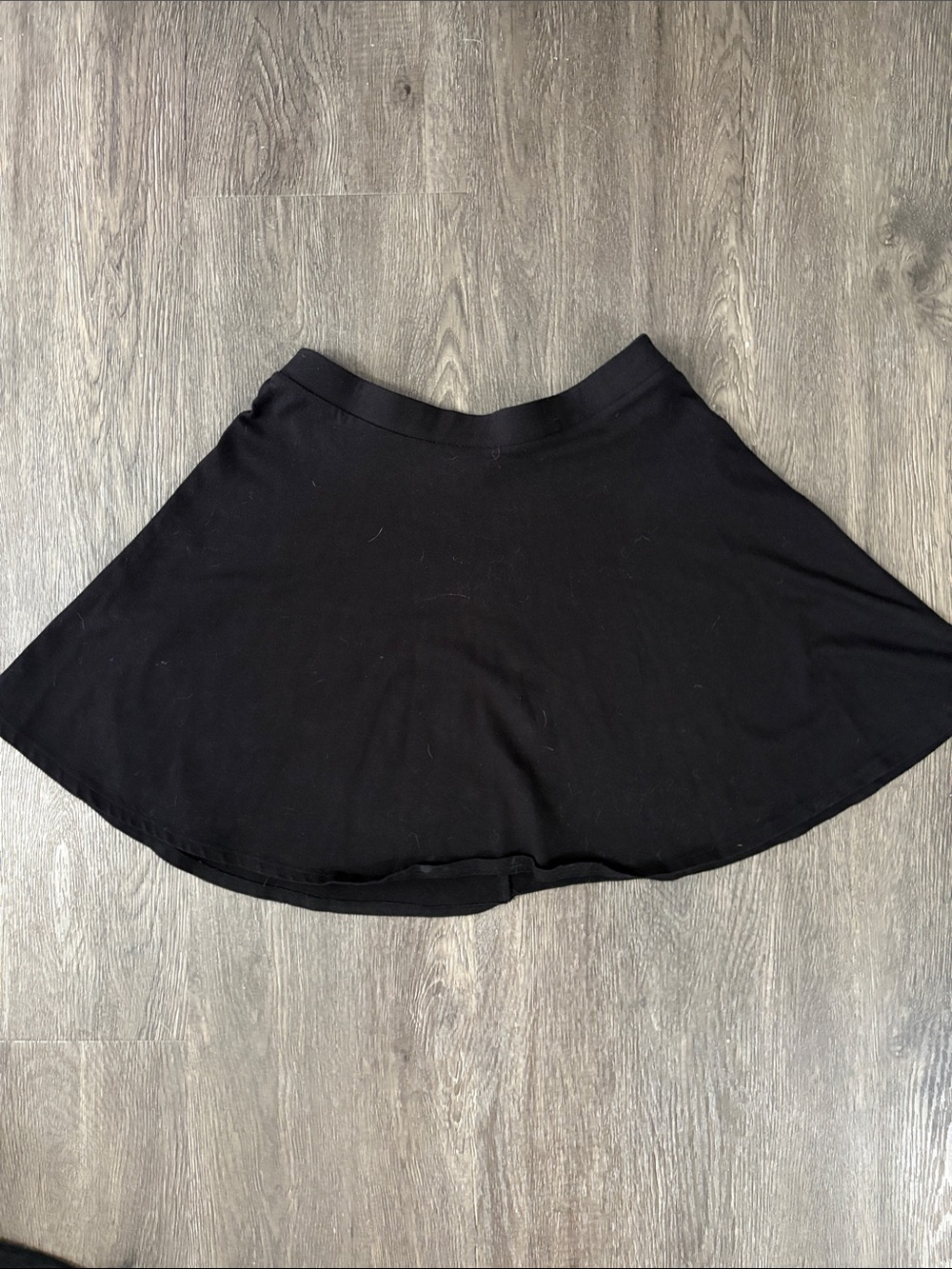 Forever 21 Black A-Line Skater Skirt